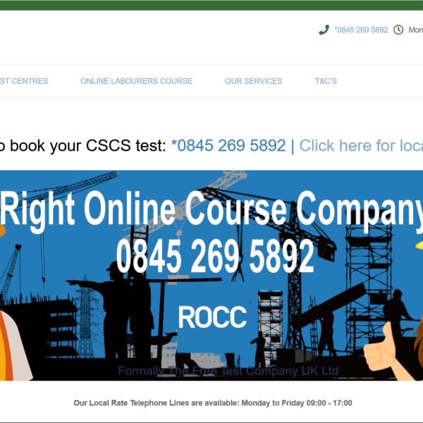 Right Online Course Company